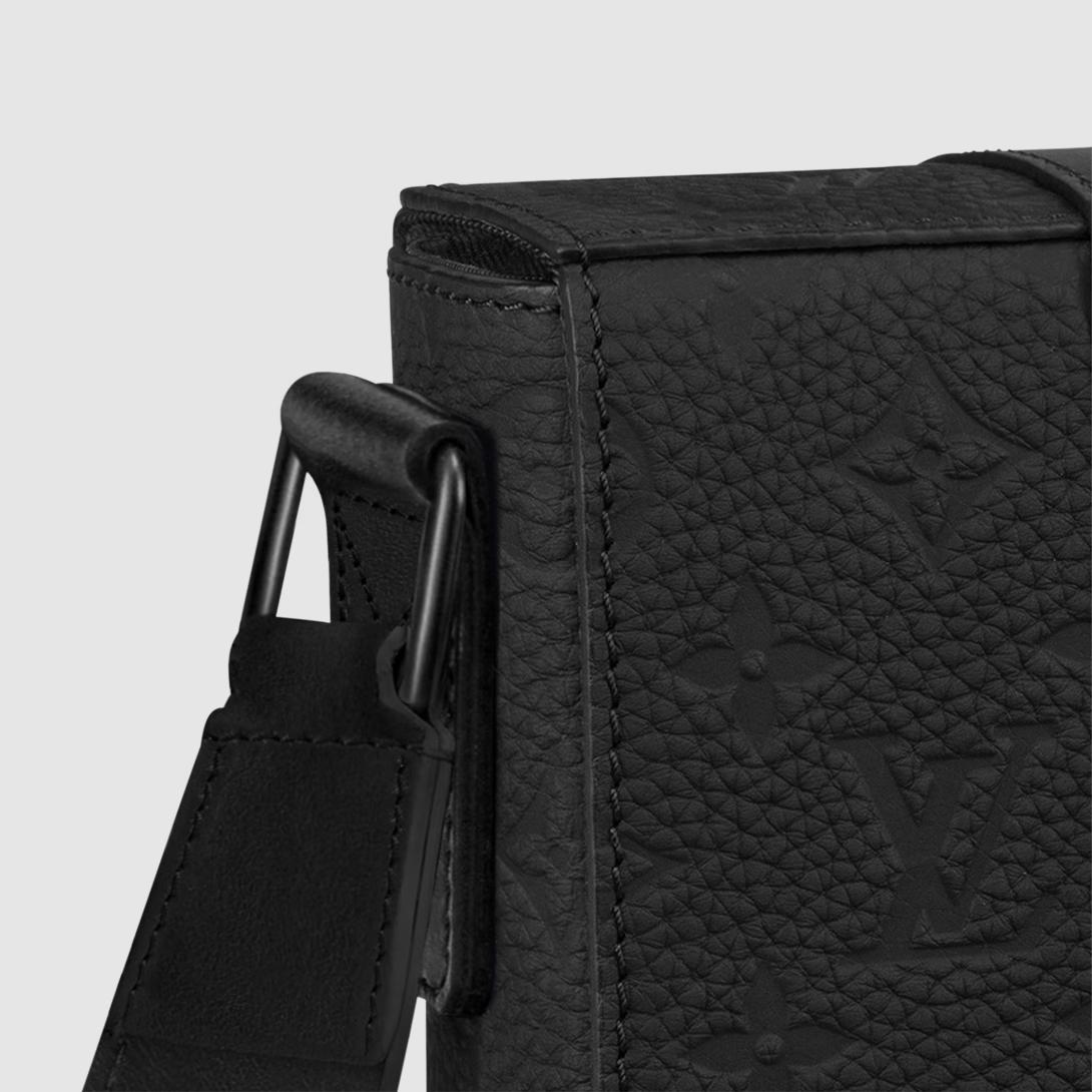 Túi Louis Vuitton Trunk Messenger Nam Đen